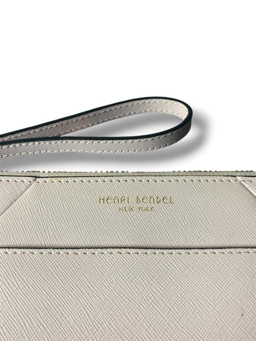 Henri Bendel West 57th Travel Pouch/ Wristlet Pink Wallet Large W/ Strap - Picture 4 of 4